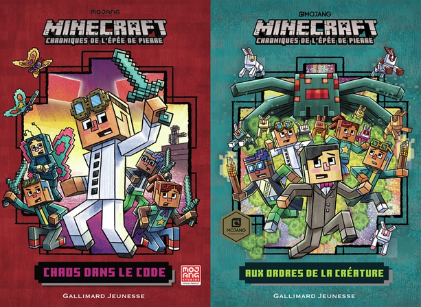 Minecraft : chroniques de l'épée de pierre 1 et 2