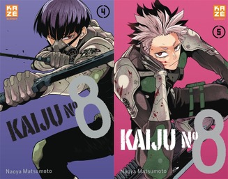 Kaiju n° 8 4 et 5