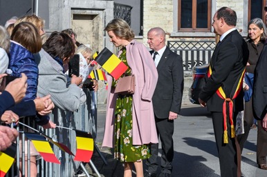 Visite royale à BL'A le 19 octobre 2022